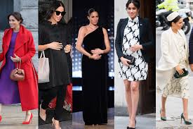 Meghan markle steht als royaler neuzugang im fokus der. Meghan Markle Und Ihre Schwangerschaftslooks Ganz Anders Als Beim Ersten Mal Vogue Germany