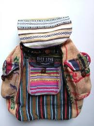 Recycled Backpacks Rice Love Backpacks Hemp Bag Usa Bag