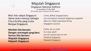 Majulah Singapura Youtube