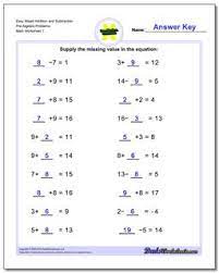 The worksheets are offered in developmentally. Pre Algebra Worksheets
