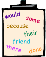 Spelling Some Common Words