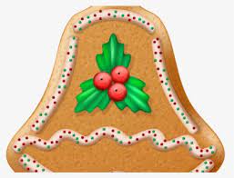 Christmas cookie bell transparent png clip art image Free Christmas Cookies Clip Art With No Background Clipartkey