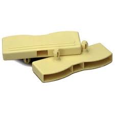 Lot De 2 Embouts Doubles Sptd 38mm Pour Lattes De Sommier A Emboiter Embout Pied Patin Roulette Quincaillerie Visserie Outillage Construction