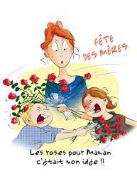 Bonne fête des mères, belle journèe. Carte Fete Des Meres En Bande Dessinee Envoyer Une Carte De Fete Des Meres Amusante Des 0 99 Merci Facteur
