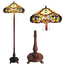 Chloe Lighting Ch19817g Fl2 Tiffany Style Victorian 2 Light Floor Lamp With 19 Inch Shade Timothy N Tuckerik