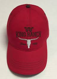 King Ranch Hat Since 1853 Baseball Cap Ranching Beat Up Red One Size Fits Most Ebay Kingranch Baseballcap King Ranch Men S Baseball Cap Baseball Cap Cap