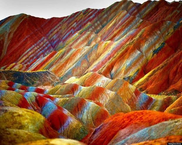 Zhangye Danxia Landform or Rainbow Mountains | Geology