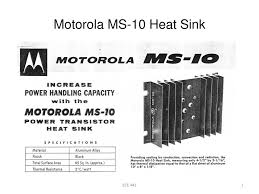 motorola ms 10 heat sink powerpoint
