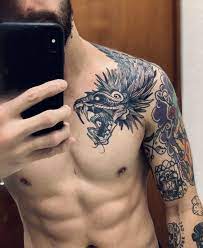 50 Most Attractive Collarbone Tattoo Ideas For Men Aztec Tattoo Mayan Tattoos Aztec Tattoo Designs
