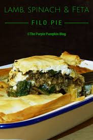 Lamb Spinach Feta Filo Pie Recipe Spinach And Feta Lamb Mince Recipes Lamb Recipes