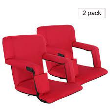 Stories shared while seated comfortably in a kitchen chair is most memorable. Zeny Stadium Seats Chairs For Bleachers Or Benches 5 Reclining Positions 2 Pieces Red Walmart Com Walmart Com
