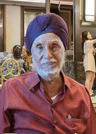 This is a Singaporean Punjabi poet, Sardar Harbans Singh Khakh His father,  the late Anoop Singh Khakh worked as a bus driver and was an accomplished  and well known Punjabi poet in