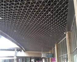 Cheap False White Hanging Metal Profile Triangle Grid Ceiling For Commercial Exposed Tee Grid De False Ceiling Design Simple False Ceiling Design False Ceiling
