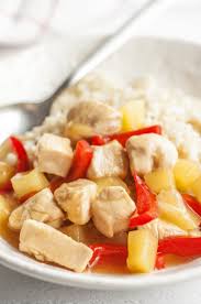 Slow Cooker Pineapple Chicken Recipe Recipe Recipes Pineapple Chicken Recipes Clean Eating Recipes