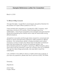 How to write a recommendation letter for a coworkerreview the important information. 30 Letter Of Recommendation For Coworker Examples Templatearchive