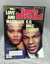Buy Sports Illustrated June 13 1988 Mike Tyson Robin Givens Online in India 