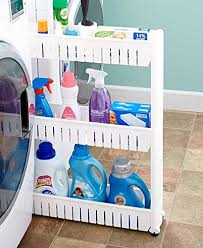 11 locations across usa, canada and mexico for fast delivery of. White Slim Rolling Cart Space Saver Organizer Shelf Storage Bathroom Laundry Organization Fits Between Cabinets Washer And Dryer Buy Online In Mongolia At Mongolia Desertcart Com Productid 42968667