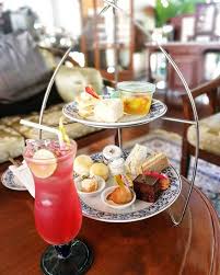 Delicacy The Herritage Afternoomtea ชดขนม และชาฟลามงโก เฮอรเทช
