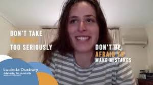 Lucinda Duxbury : « You'll make mistakes and they will be funny ! »