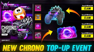 Select your game to top up. New Chrono Top Up Event Free Fire Tamil Youtube