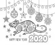 Perfect for colored pencils or markers. New Year Coloring Pages To Print New Year Printable