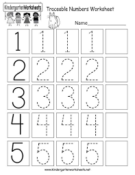 This Is A Numbers Tracing Worksheet For Preschoolers Or Kindergarteners Kindergarten Math Worksheets Free Preschool Math Worksheets Preschool Number Worksheets