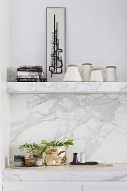 It is not recommended to be applied to uneven or rough surfaces such as painted wall, wallpaper wall, cement wall, or lime wall. 20 Gorgeous Marble Kitchens Kitchen Marble Marble Countertops Kitchen Kitchen Interior