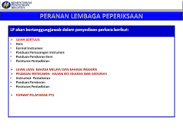 Pentaksiran tingkatan 3 (pt3) dilaksana menggunakan 3 jenis instrumen (dapatkan format baharu soalan/ instrumen pt3 di sini), iaitu Pentaksiran Tingkatan 3 Ppt Download