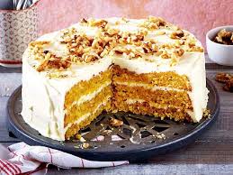 Zimt Mohrentorte Mit Schmandcreme Und Nussen Rezept Kuchen Und Torten Rezepte Lecker Kuchen Und Torten