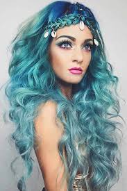 Pin By Lucky On All Type Of Hair Halloween Hair Mermaid Hair Color Mermaid Hair