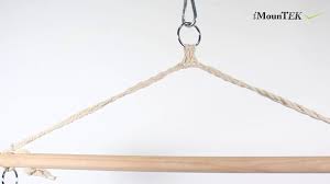 Redswing saucer tree swing for kids indoor outdoor. Gpct1940 Hammock Chair Hanging Rope Seat Swing W Wooden Stick 220lbs Load Youtube