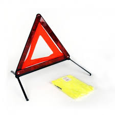 Kit De Securite Voiture Eco Triangle Signalisation Gilet Jaune