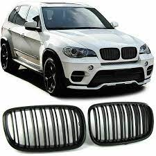 An icon of automotive design that speaks volumes about the individual behind the wheel. Sport Grill Black Matt For Bmw X5 E70 X6 E71 06 14 M Look