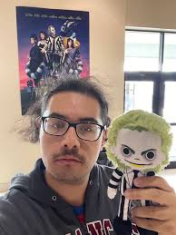 Re-watching the original Beetlejuice before I watch the new one  tomorrow..and this miniature building looked surprised to see me and the  spider crawling over it 🤣