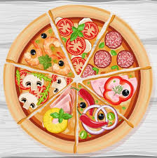 No hace falta ser pizzero o pizzera para preparar la pizza perfecta hay muchos más juegos de hacer pizza con los que podrás experimentar a tu gusto con tus ingredientes favoritos. Vector Clipart Fondo De Pizza Dibujo De Pizza Imagenes De Pizzas Animadas