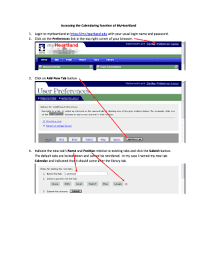 Find info about how to use cybermesa com login login portal. Fillable Online Accessing The Calendaring Function Of Myheartland 1 Login Fax Email Print Pdffiller
