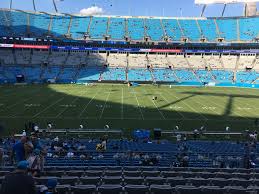 If a venue shows three sections (a, b, and c), seat #1 in section b will be located next to section a. Section 344 At Bank Of America Stadium Rateyourseats Com