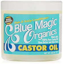 Hair grease for natural hair. Coilyqueens Blue Magic Twist Outs