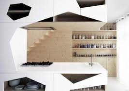 Determine and cut cabinet depth. A Stunning Modern Apartment With Kitchen Fronts Laser Cutting Interior Design Ideas Ofdesign