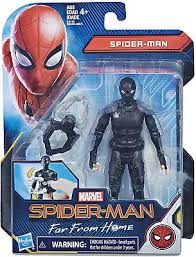 Far from home web cyclone blaster, kids can imagine catching criminals in their web with 3 different modes of. New Hasbro E4119 Marvel Spider Man Far From Home Stealth Suit Spiderman Figure 630509768615 Ebay