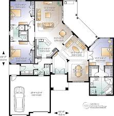 Detail Du Plan De Maison Unifamiliale W3258 Bungalow House Plans Dream House Plans House Plans