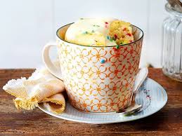 Vanille Funfetti Becher Rezept Lecker Tassen Kuchen Tassenkuchen Tassen Kuchen Rezepte