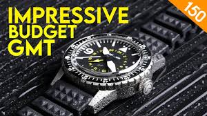 View digital clocks showing exact gmt. A Truly Great Automatic Gmt For Under 300 Merkur Gmt Pilot Review Youtube