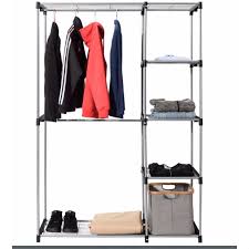 Shop with afterpay on eligible items. Portable 68 Inch Clothes Hanger Bedroom Closet Organizer Shelving Unit Fastfurnishings Com