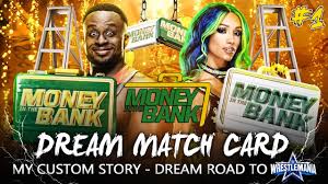 Pt exclusively on peacock in the united states and wwe network everywhere else. Wwe Money In The Bank 2021 Dream Match Card My Custom Story 1 Youtube