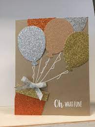 You have made a card in less than 10 minutes! Let Your Creativity Grow Sequins And Glitter Card Class