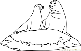 Finding dory, dory & nemo. Rudder And Fluke Coloring Page For Kids Free Finding Dory Printable Coloring Pages Online For Kids Coloringpages101 Com Coloring Pages For Kids
