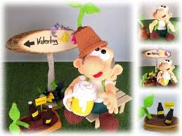 Hakelanleitung Der Bier Gartner In 2020 Crochet Patterns Crochet Pattern