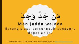 Orang pemberani yang ditinggikan derajatnya oleh allah dalam ayat tersebut adalah. Mahfudzot Kelas 1 Kmi Gontor Lengkap Beserta Artinya Putra Kapuas