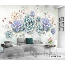 50 gambar bunga matahari foto wallpaper hd sketsa kartun 04 11 2019 galeri gambar bunga matahari di bawah ini akan dibagikan koleksi gambar bunga matahari secara lengkap baik berupa. Wallpaper Floral 3d Series Wallpaper Bunga 3d Wallpaper Custom Bunga Wallpaper Dinding 3d Shopee Indonesia